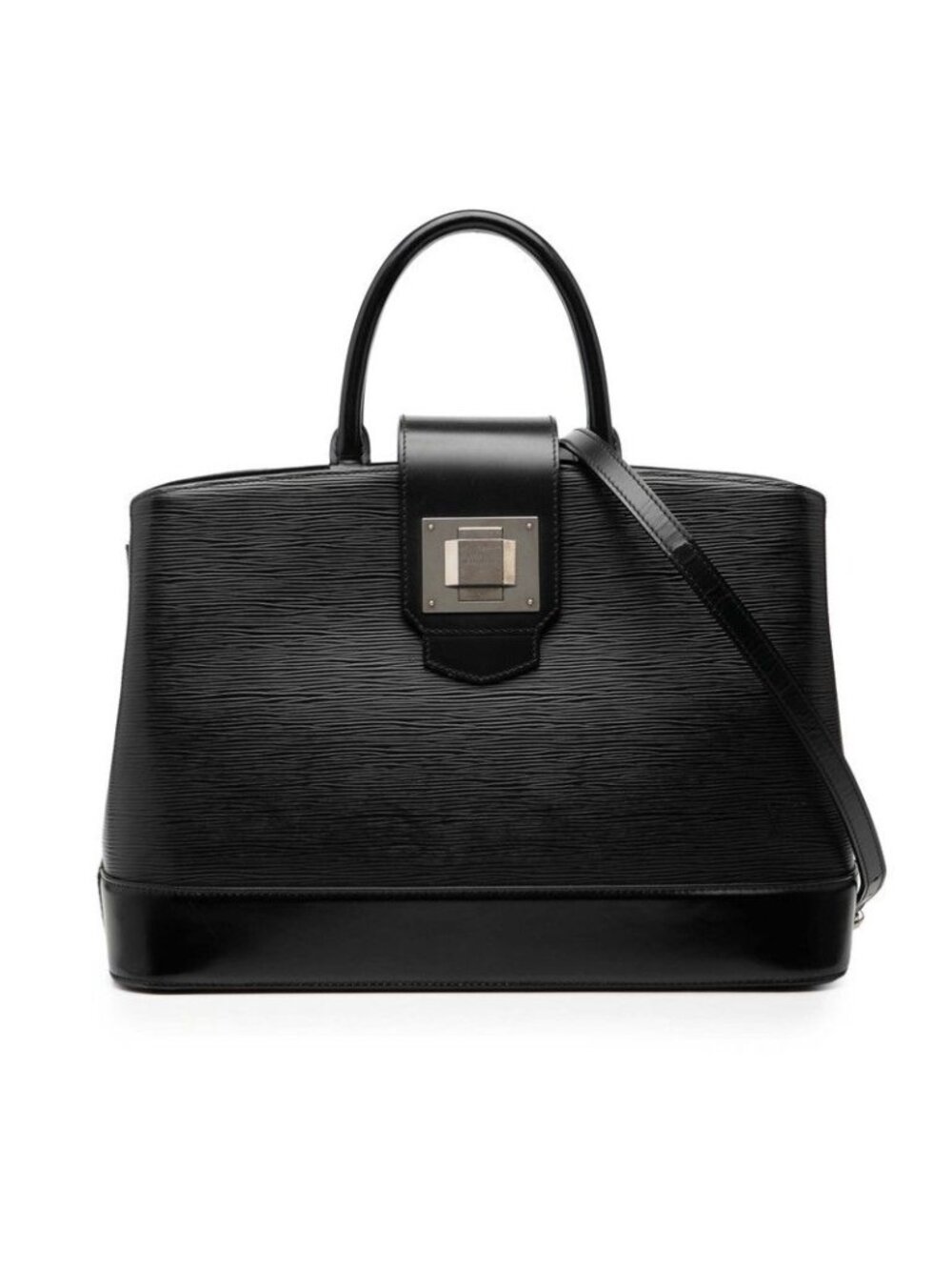 Louis Vuitton Epi Mirabeau GM 2-Way Shoulder Bag Noir Black Leather